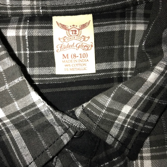Faded Glory Flannel - Picture 2 of 2